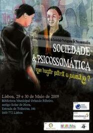 Cartaz do III Congresso Nacional da SPP Cartaz do III Congresso Nacional da SPP